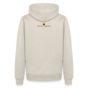 Street Premium Hoodie Head Held High — Built to Rise | Prise de Conscience - beige