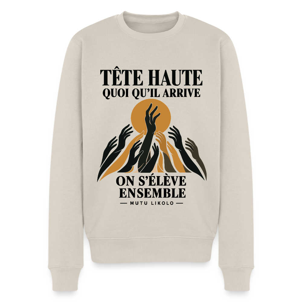 Sweat Street Tête haute — On s’élève ensemble | Prise de Conscience - beige