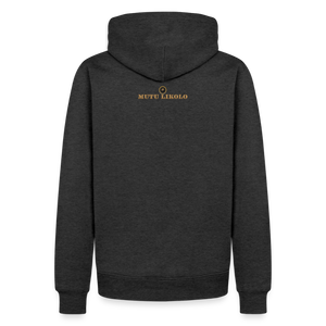 Street Premium Hoodie Head Held High — Built to Rise | Prise de Conscience - anthracite chiné