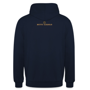 Hoodie Street Tête haute — Du quartier aux sommets, édition couleurs | Prise de Conscience - marine