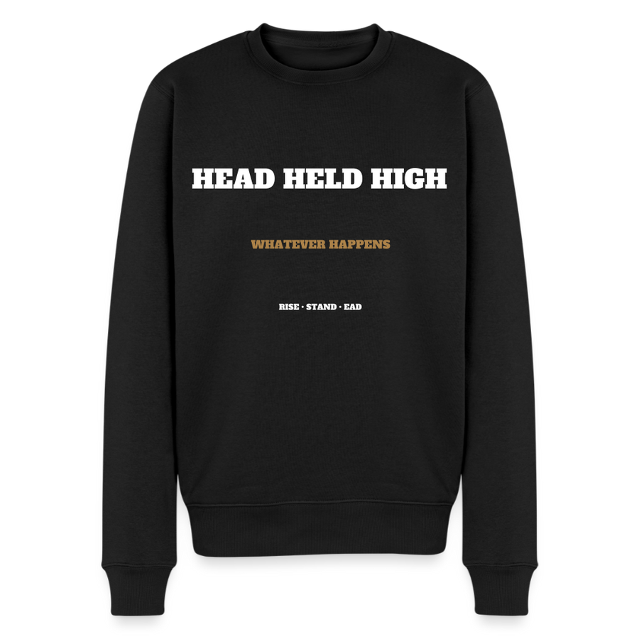 HEAD HELD HIGH — Essential Crewneck - noir
