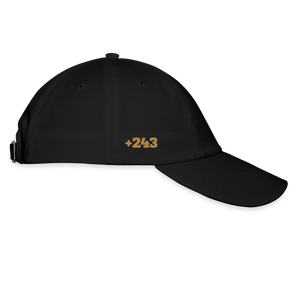 Casquette TÊTE HAUTE – Noir & Doré | Mutu Likolo - noir/noir