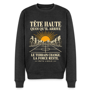 Sweat Street Tête haute — Le terrain change, la force reste | Prise de Conscience - anthracite chiné
