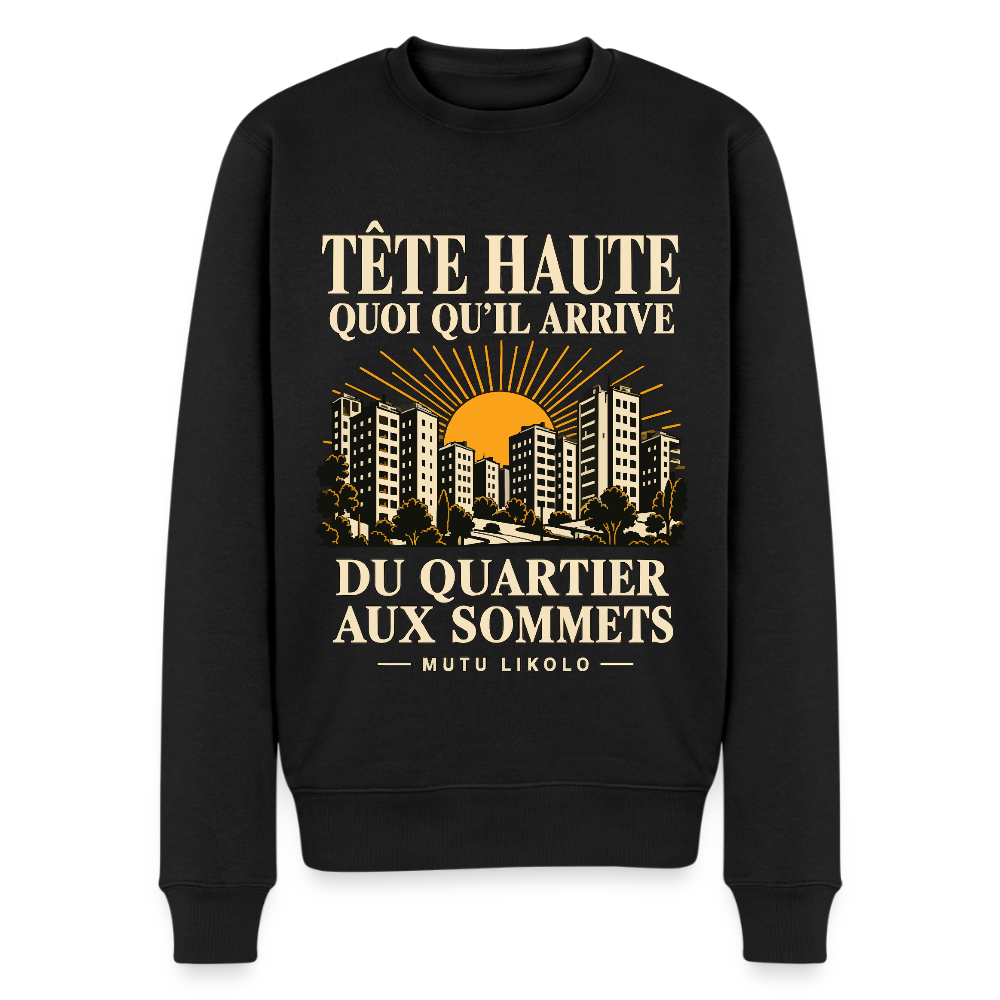 Sweat Street Tête haute — Du quartier aux sommets | Prise de Conscience - noir