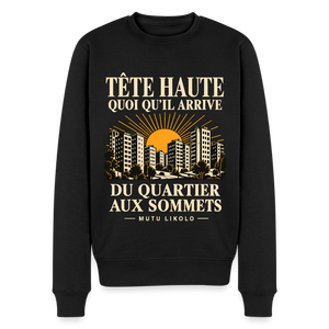 Sweat Street Tête haute — Du quartier aux sommets | Prise de Conscience - noir