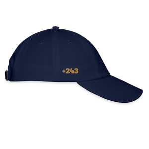 Casquette TÊTE HAUTE – Noir & Doré | Mutu Likolo - bleu/bleu