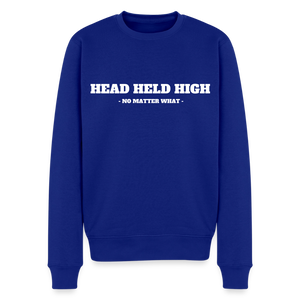 HEAD HELD HIGH — Bold Color Crewneck - bleu roi — technical 7