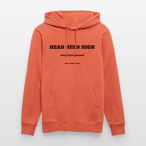 HEAD HELD HIGH — Bold Color Hoodie - rouge clair