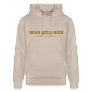 HEAD HELD HIGH — Heritage Navy & Camel Hoodie - beige