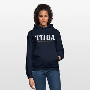 THQA Sweat-shirt à capuche unisexe - marine