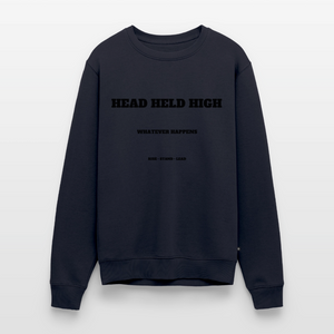 HEAD HELD HIGH — Bold Color Crewneck - bleu marine