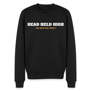 HEAD HELD HIGH — Essential Crewneck - noir — technical 1