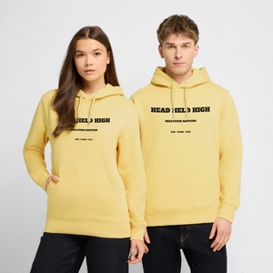 HEAD HELD HIGH — Bold Color Hoodie - jaune viva 