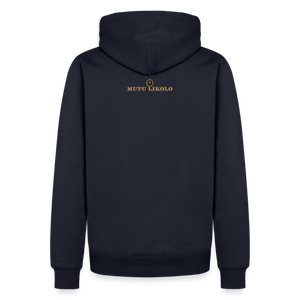 Street Premium Hoodie Head Held High — Built to Rise | Prise de Conscience - bleu marine