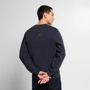 HEAD HELD HIGH — Bold Color Crewneck - bleu marine
