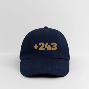 Casquette TÊTE HAUTE – Noir & Doré | Mutu Likolo - bleu/bleu