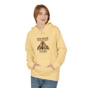 Hoodie Street TÊTE HAUTE — On s’élève ensemble · Mutu Likolo