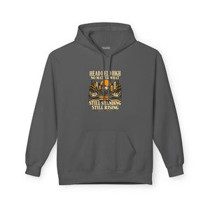 Hoodie Street HEAD HELD HIGH — Still Standing, Still Rising · Mutu Likolo