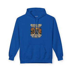 Hoodie Street HEAD HELD HIGH — From the Block to the Top · Mutu Likolo