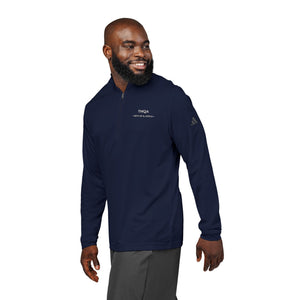 Pull à col zippé brodé THQA — Quoi qu’il arrive · Ligne Active