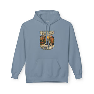 Hoodie Street HEAD HELD HIGH — From the Block to the Top · Mutu Likolo