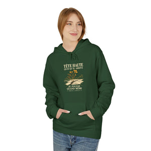 Hoodie Street TÊTE HAUTE — Je pousse quand même · Mutu Likolo