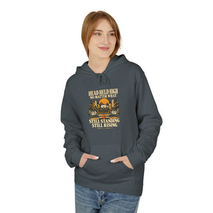 Hoodie Street HEAD HELD HIGH — Still Standing, Still Rising · Mutu Likolo