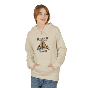 Hoodie Street TÊTE HAUTE — On s’élève ensemble · Mutu Likolo