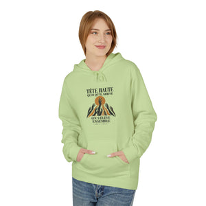 Hoodie Street TÊTE HAUTE — On s’élève ensemble · Mutu Likolo