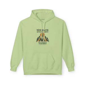Hoodie Street TÊTE HAUTE — On s’élève ensemble · Mutu Likolo