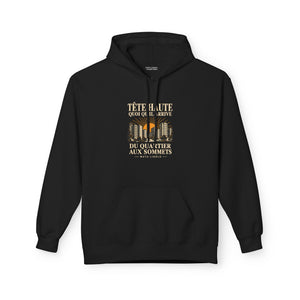 Hoodie Street TÊTE HAUTE — Du quartier aux sommets · Mutu Likolo