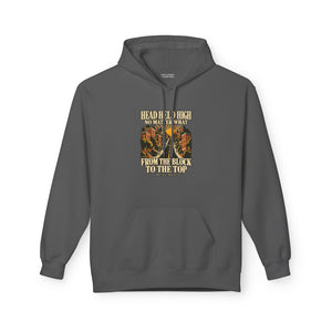 Hoodie Street HEAD HELD HIGH — From the Block to the Top · Mutu Likolo