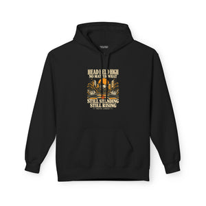 Hoodie Street HEAD HELD HIGH — Still Standing, Still Rising · Mutu Likolo