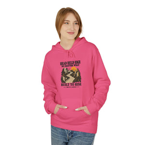 Hoodie Street HEAD HELD HIGH — Built to Rise · Mutu Likolo