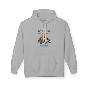 Hoodie Street TÊTE HAUTE — On s’élève ensemble · Mutu Likolo