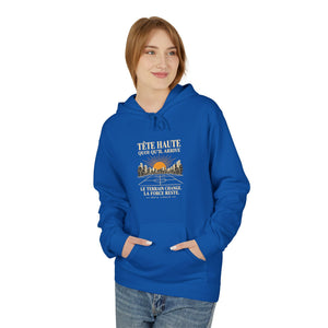 Hoodie Street TÊTE HAUTE — Le terrain change, la force reste · Mutu Likolo