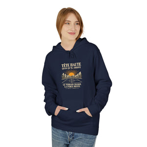 Hoodie Street TÊTE HAUTE — Le terrain change, la force reste · Mutu Likolo