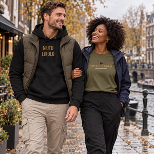 Pack Signature noir et kaki en tenue sportive urbaine