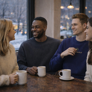 Pull Bio Unisexe ML Classique – Collection Résilience