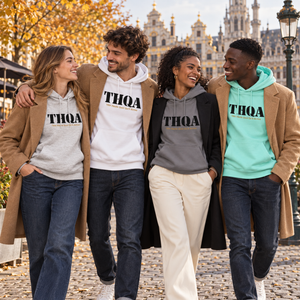 Hoodies THQA — groupe automne en ville